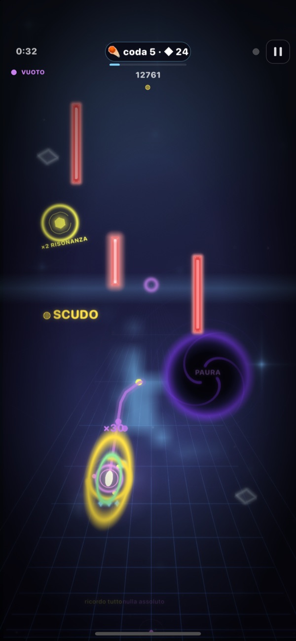 30 Days screenshot: Shields and black holes. Every chapter, new rules