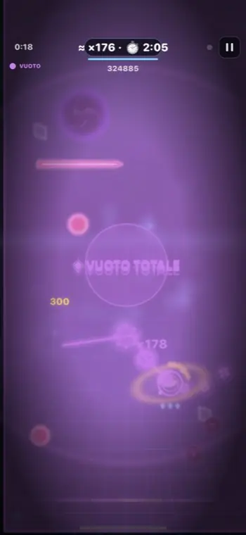 30 Days screenshot: Trail. Long chains, ticking clock